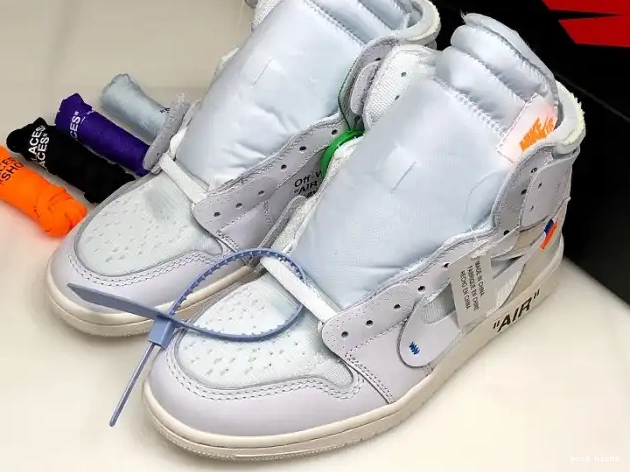 Cheap White High Air 1 Jordan Off-White AQ0818-100 Retro 0505